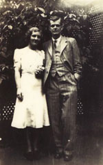 Betty Crowther and W. W. Sawyer wedding Betty Crowther and W. W. Sawyer wedding